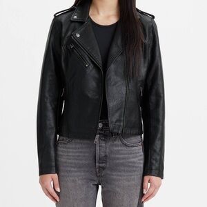 Levi’s vegan leather moto jacket